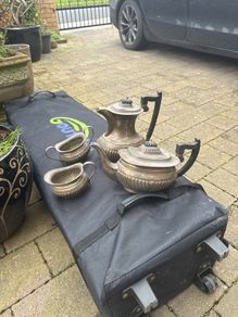 silver plate set