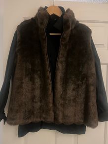 Rene Derby faux fur gilet