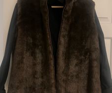 Rene Derby faux fur gilet