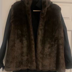 Rene Derby faux fur gilet