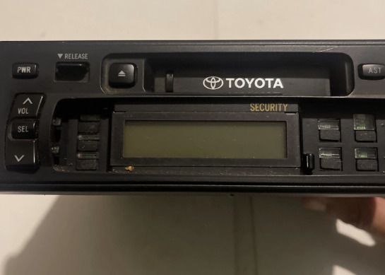 Toyota TF4300 Single DIN Vintage Radio Cassette Player