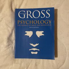 Psychology The Science of Mind and Behaviour Richard Gross