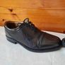 clarks wide fit brougues Size 7 eu 41 black with green in excellent condition Image 6