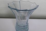 VASE - Art Deco - Blue Glass