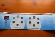 12 Coins (incl 2 Silver ) in old Germany set | 130 Years Deutsche Mark | 2 Silver coins | 12 coins