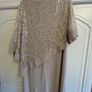 R&M  Richards  Sequence Cape Dress Image 4