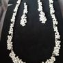 Crystal Bling Necklace and Earrings Image 3