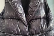 RIVER ISLAND Back Hi-shine Bodywarmer Gilet Sz 14 UK (Fit 12-16uk)