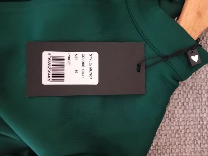 royal green dress brand new