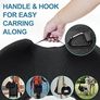 Donut Pillow Donut Cushion Chair Seat Cushion - The Memory Foam Firm Coccyx Pad You Need for Comfort During Long Sitting at Office Chairs, Gaming & Car Seats!(A-Black, Standard) Image 7