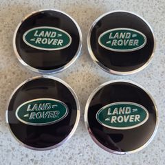 4 x Land Rover 63mm Centre Caps. FREE POST