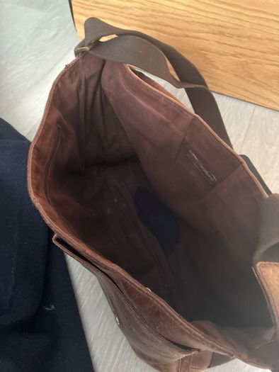 Leather bag - messenger/satchel style