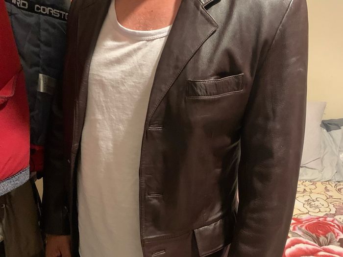 leather jacket men