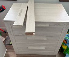 Mama and Papas Wardrobe and changing table/ drawers