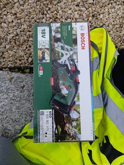Unopened bosch keo 18v brand new e185