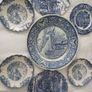Collection of Blue and White Plates Image 5
