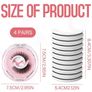 Self adhesive reusable eyelashes 2 boxes Image 3