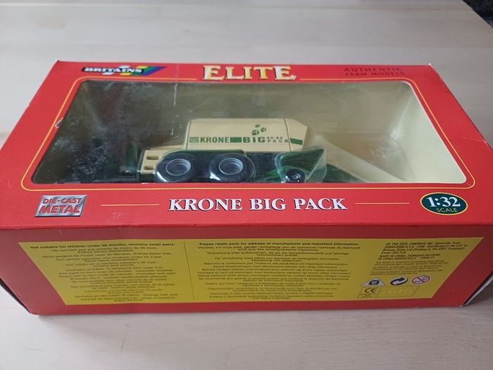 Britains Elite Krone Big Pack Farm Model Boxed MINT