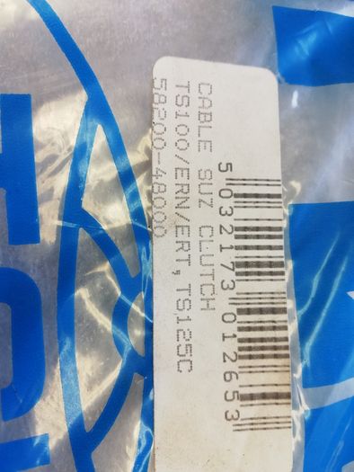Suzuki TS100 TS125 Clutch Cable