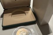 Uncirculated 1966 Padraig Pearse 10 Shillings Irish .833 Silver Coin Original box