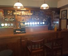 Bar counter and contents