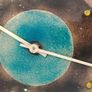 Copper enamelled clock Image 6