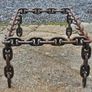Handmade Industrial Chain Coffee Table - Heavy Steel - A Image 7