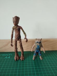 Marvel Groot  Rocket Raccoon  2017 10e for both