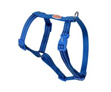 Pet Nova Dog Cat Adjustable Nylon Harness Blue XS - XL