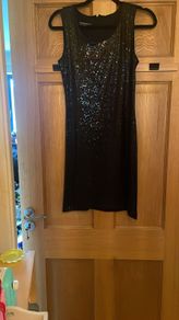 Black Sequin dress