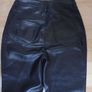 River island Faux Leather boot cut Jeans Image 8