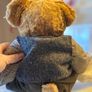 Vintage Russ Collection Teddy Bear (Russ Berrie) - Fully Dressed with Tote Bag Image 2