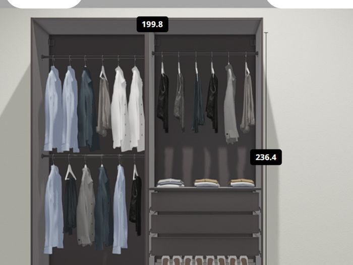 Ikea PAX wardrobe