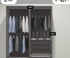 Ikea PAX wardrobe