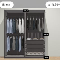 Ikea PAX wardrobe