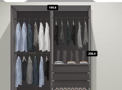 Ikea PAX wardrobe