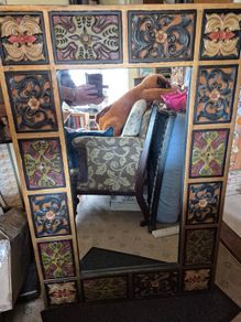 Vintage large mirror
