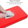 Liquid Silicone Case For iPhone 8 Plus / 7 Plus Luxury Thin Soft Phone Cover New Red - FHT05IP8PLK Image 3
