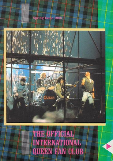 Queen Fan Club Magazines 1986 X 4 - Spring, Summer, Autumn & Christmas
