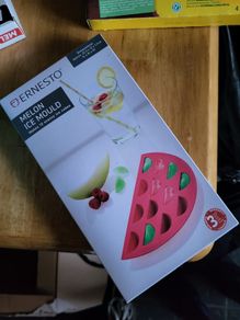 Silicone Ice cubes mould melon NEW