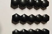 17mm 20PCS Black Car Wheel Nut Caps Protection Covers Caps Anti-Rust Auto Hub Screw Cover Car Tyre Nut Bolt Exterior Decoration for Volkswagen &amp; Mercedes with 17 wheel Bolts