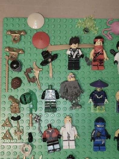 Lego Ninjago Figure Bundle and Accessories