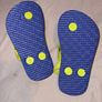 Dinosaur flip flops Image 3