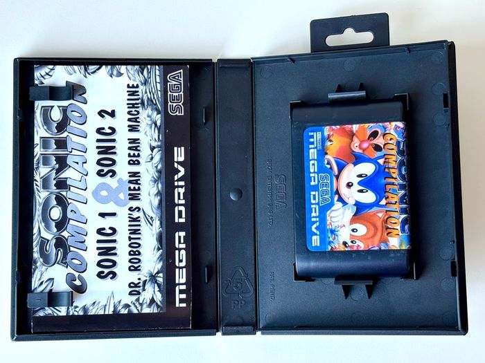 Sonic Compilation for Sega Mega Drive - Boxed and Minty