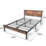 Double Bed Metal Bed Frame Image 9