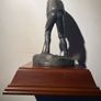 Signed Tom Mackie Sculpture Of A Golfer, Cold Cast Bronze Image 4