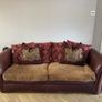 Vintage Tetrad Cleveland 3 & 4 seater sofa suite with footstool Image 5