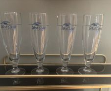 Set of 4 West Coast Cooler glasses