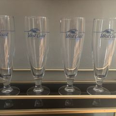 Set of 4 West Coast Cooler glasses