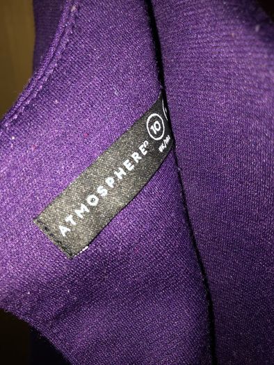 purple dress size 10